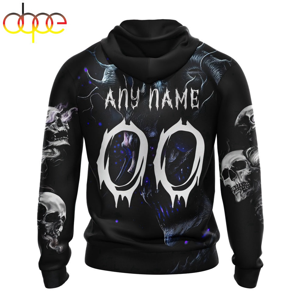 Custom Name NFL Los Angeles Rams All Over Print Hoodie Shirt For Fans