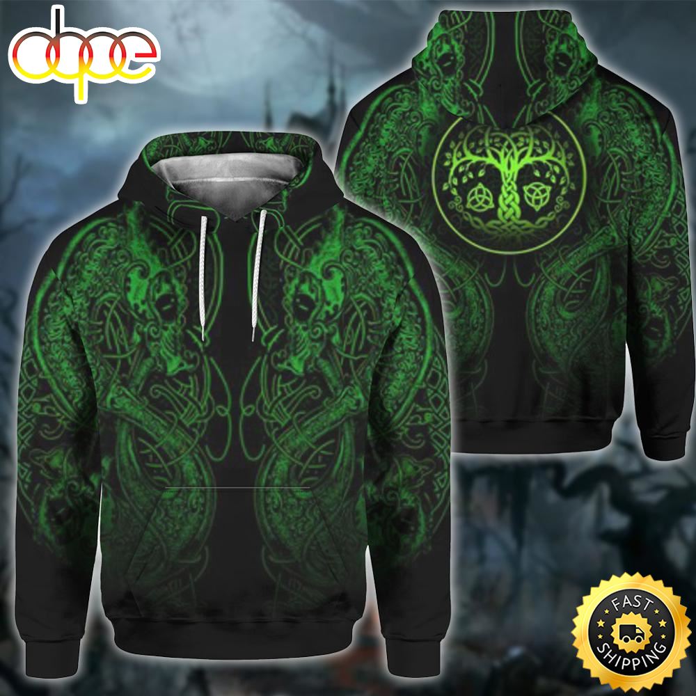 Dragon Irish St Patrick's Day All Over Print Shirt