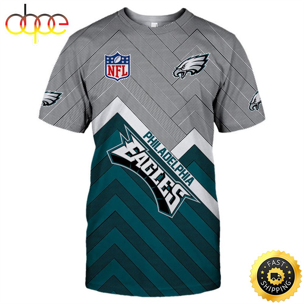 Eagles Philadelphia &amp; Eagles Classic 3D T-shirt All Over Print Shirt