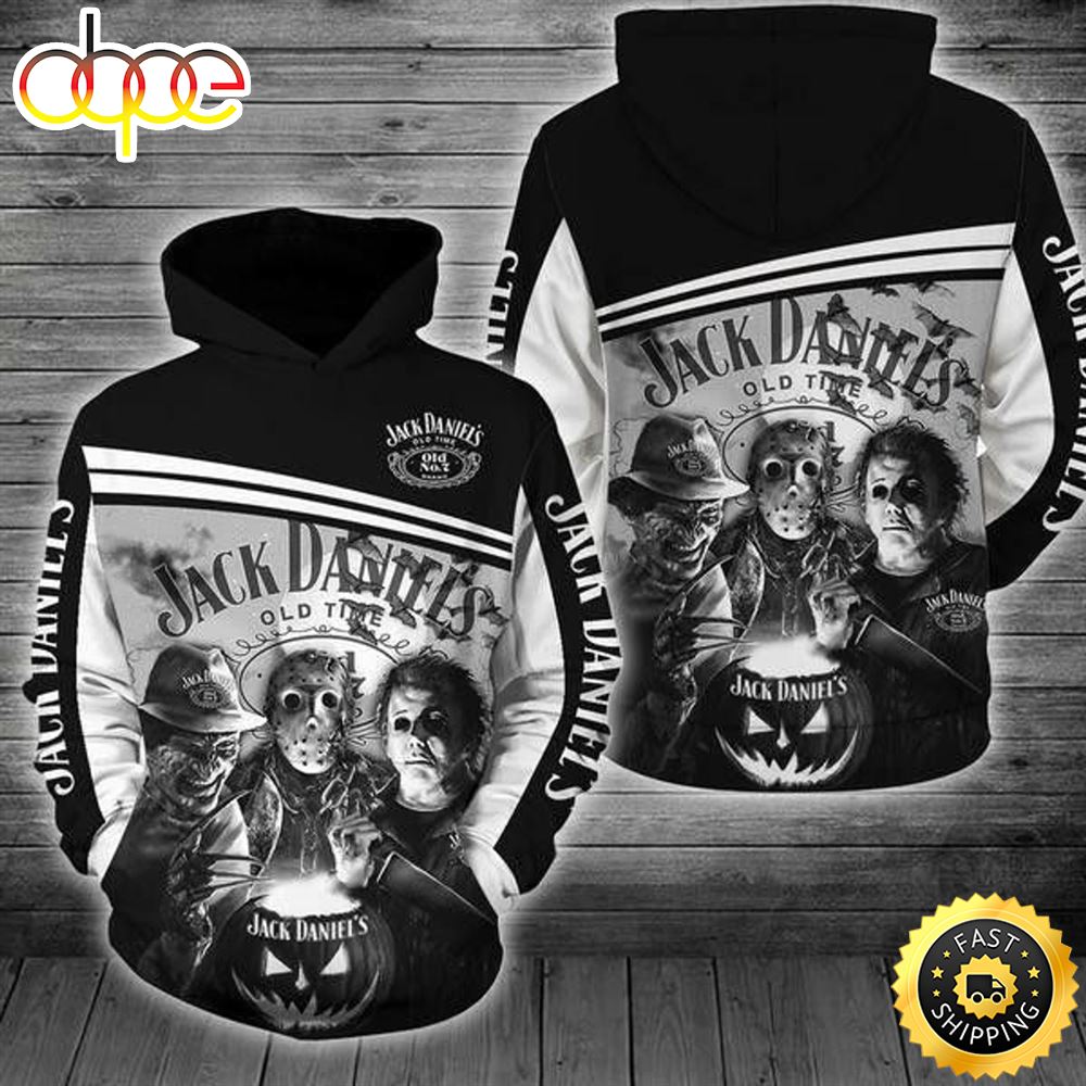 Horror Freddy Krueger Jason Michael Myers Pullover 3D Hoodies