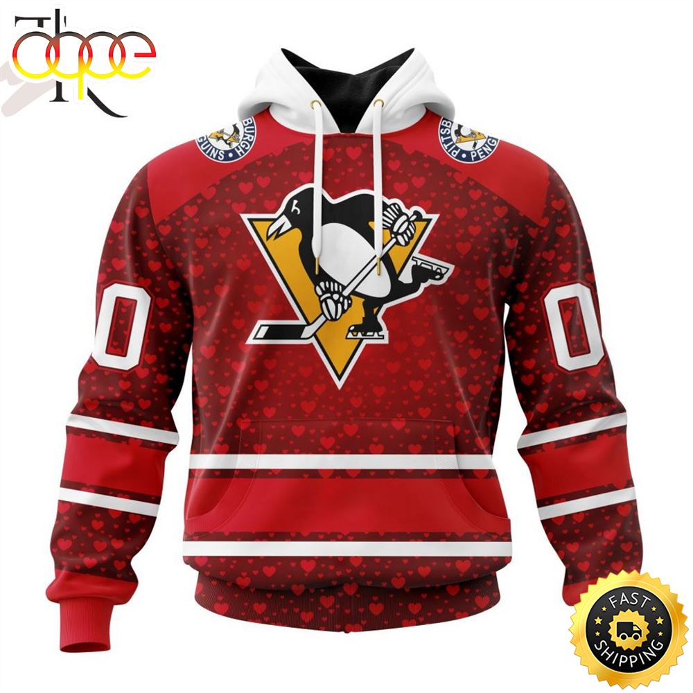 NHL Pittsburgh Penguins Special Gift For Valentines Day Hoodie
