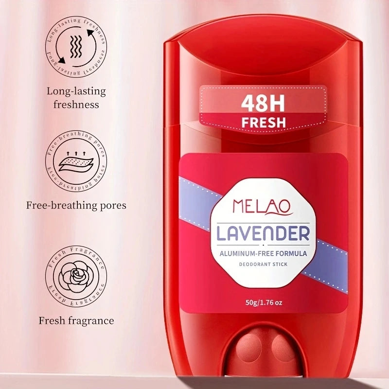 1 Bottle, Lavender Scented Deodorant Stick, 50g