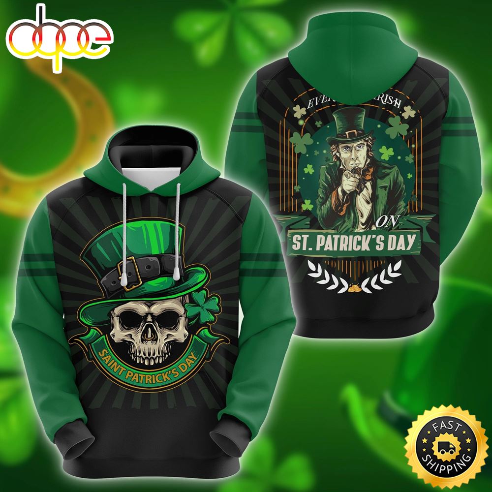 Saint Patrick's Day Shamrock 3D All Over Print Shirt