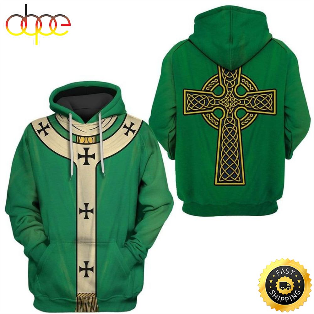 Saint Patricks Day Happy Patrick's Day 3d Hoodie All Over Print Shirt