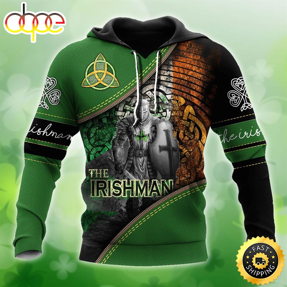 The Irish Man Celtic Knot 3D All Over Print Shirt