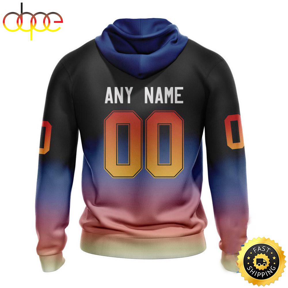 Custom Name And Number NHL New Jersey Devils X KISS Band All Over Print Hoodie Shirt